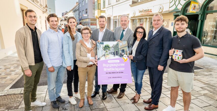 Begegnungszone Brodtischgasse wird am 18. Mai eröffnet