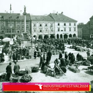 Hauptplatz Wiener Neustadt einst und jetzt